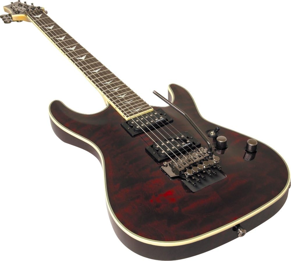 Schecter Omen Extreme-6 FR Electric Guitar - Black Cherry