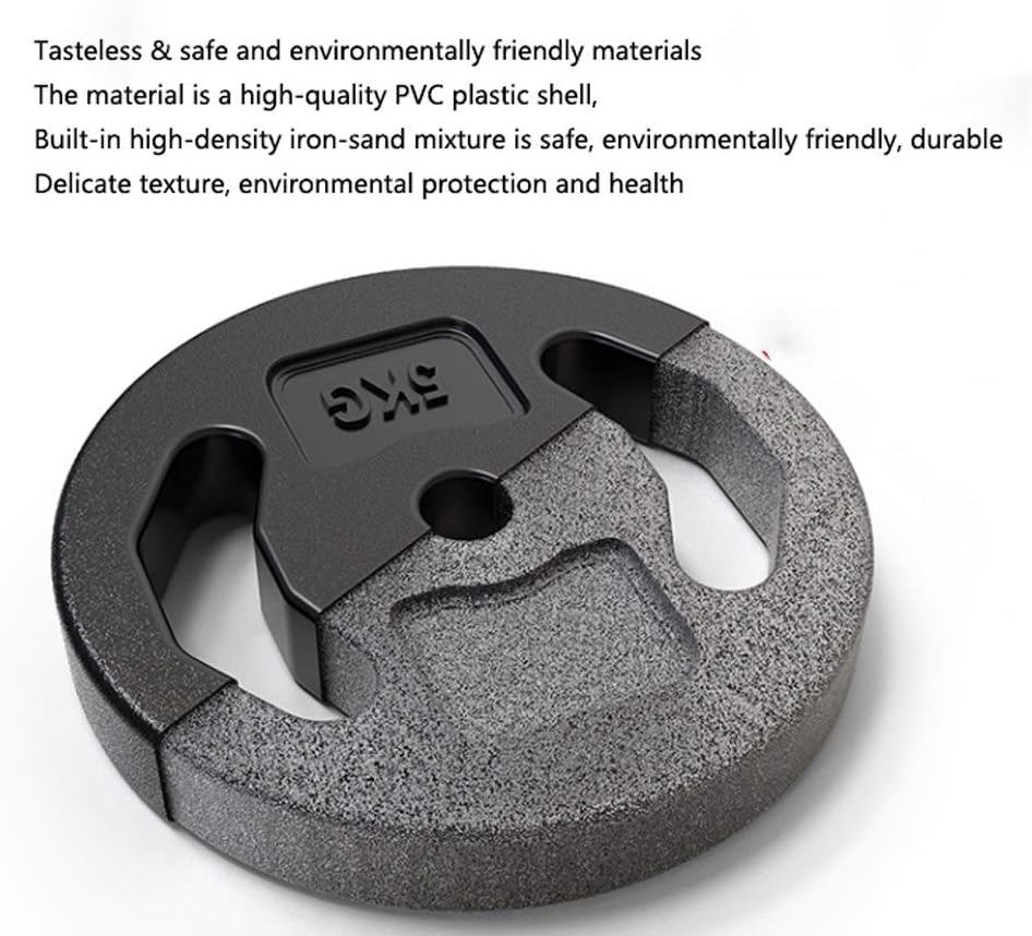 Weight Plates-Micro Weight Plates for Olympic Barbell or Dumbbell Encapsulation Barbell Small Hole Fitness Equipment 2.5kg-10kg/5.5lb-22lb
