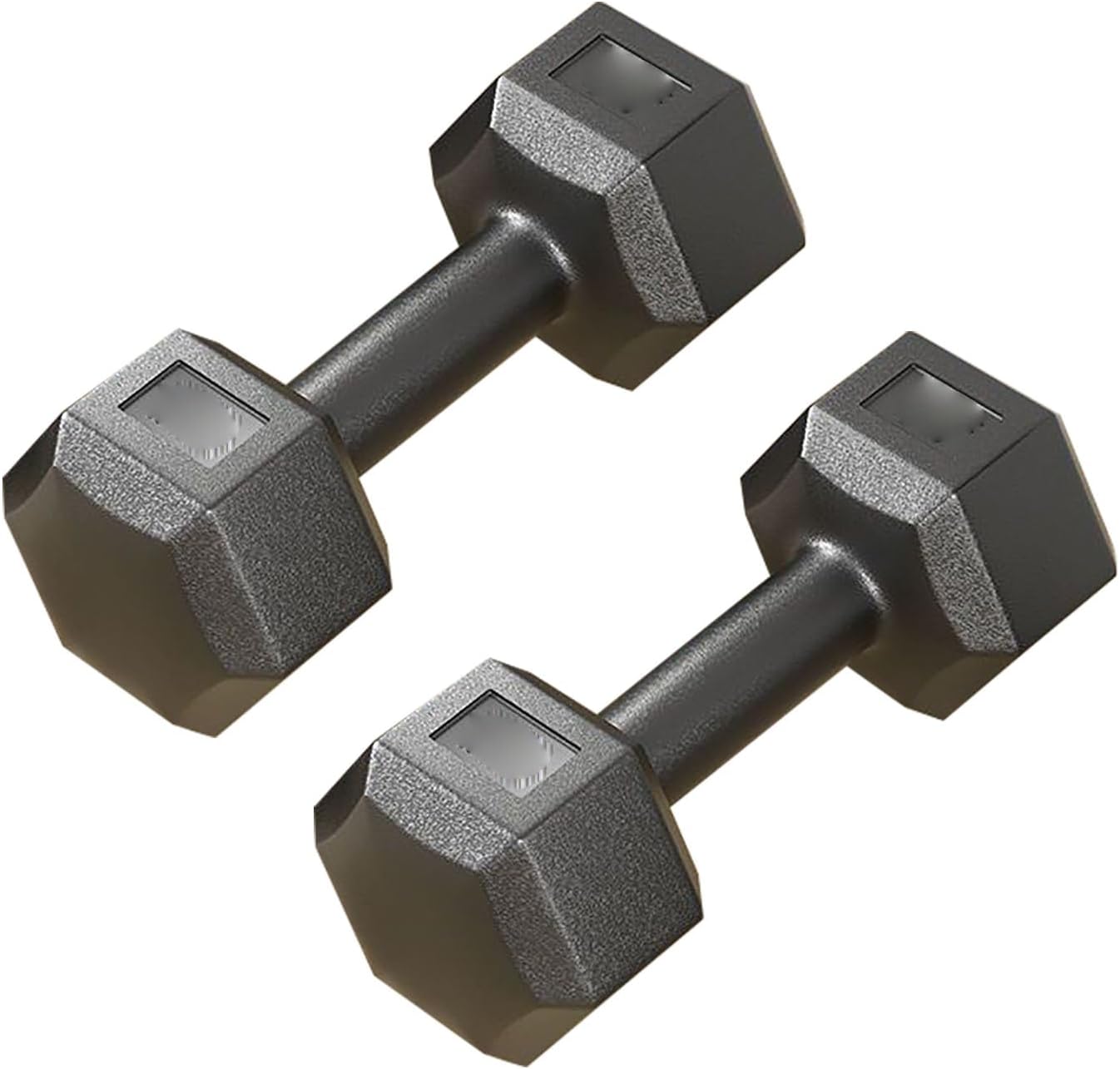 ZJchao Fitness Hex Dumbbell Set Strong Stability for Strength Training Home Use 22lb Dumbbells 2 X Dumbbell for Men & Women Cast Iron PVC