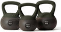 WeGym Soft Kettlebells with Cushioned Impact-Resistant Base and Anti-Slip, Wide-Grip Handle for Home Workouts, Weightlifting, and Full Body Strength Training