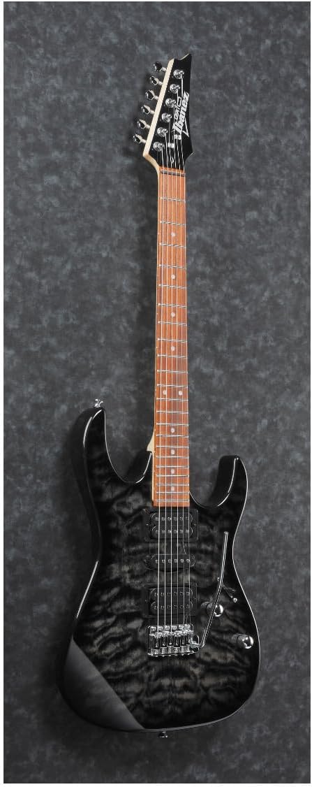 Ibanez GIO Series GRX70QA - Transparent Black Sunburst