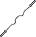 Valor Fitness Olympic Curl Bar – Ergonomic EZ and Super Curl Barbell for Biceps, Triceps, and Arm Workouts – 28mm Grip, 250 lb Capacity, Fits 2' Weight Plates