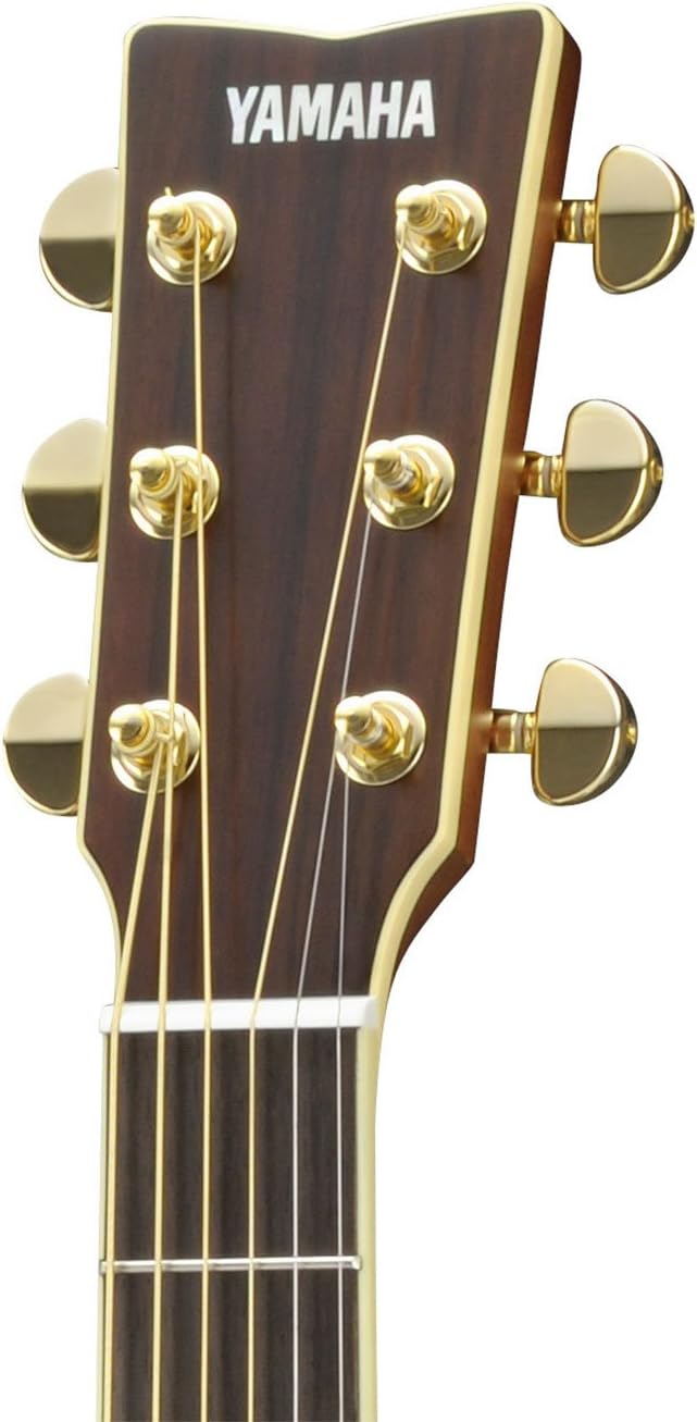 Yamaha L-Series LS6 Concert Size Acoustic-Electric Guitar - Mahogany, Natural