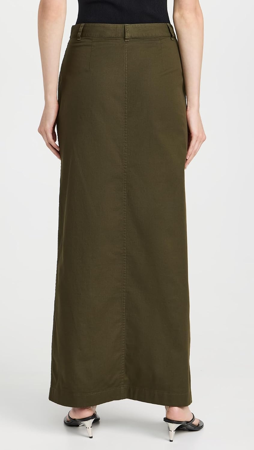 Theory Women's Front Vented Maxi Skirt