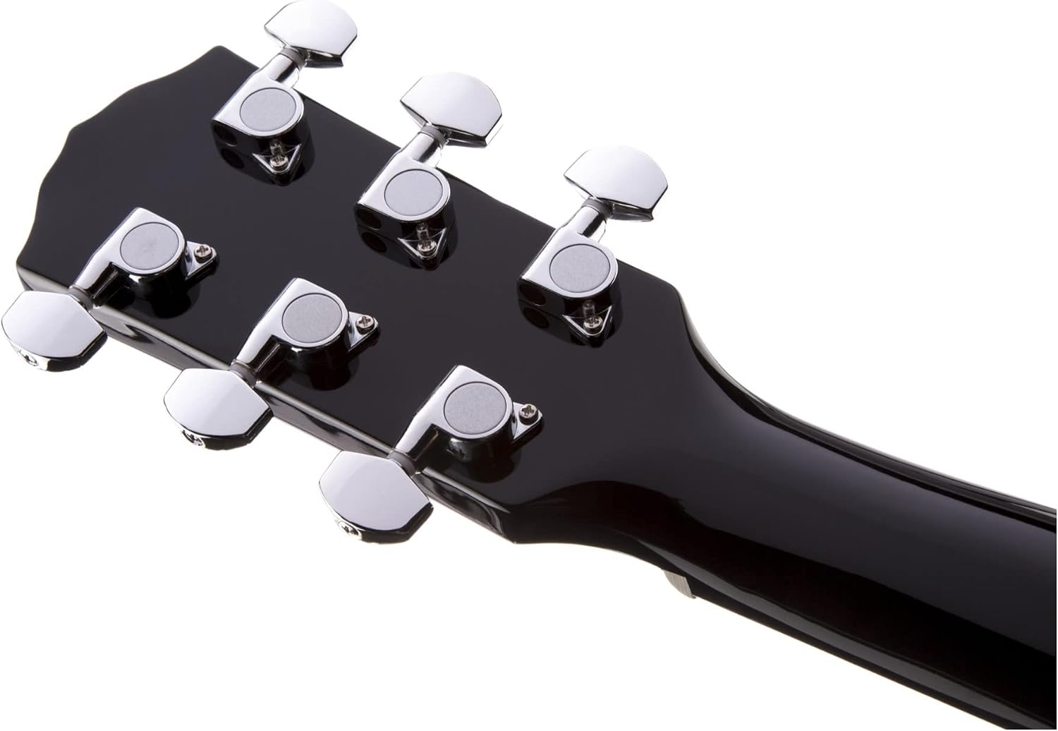 Fender Acoustic Guitar, with 2-Year Warranty, CD-60 Dreadnought V3 Classic Design with Rounded Walnut Fingerboard and Alloy Steel Strings, Glossed Black Finish, Spruce Top, Includes Hard-Shell Case