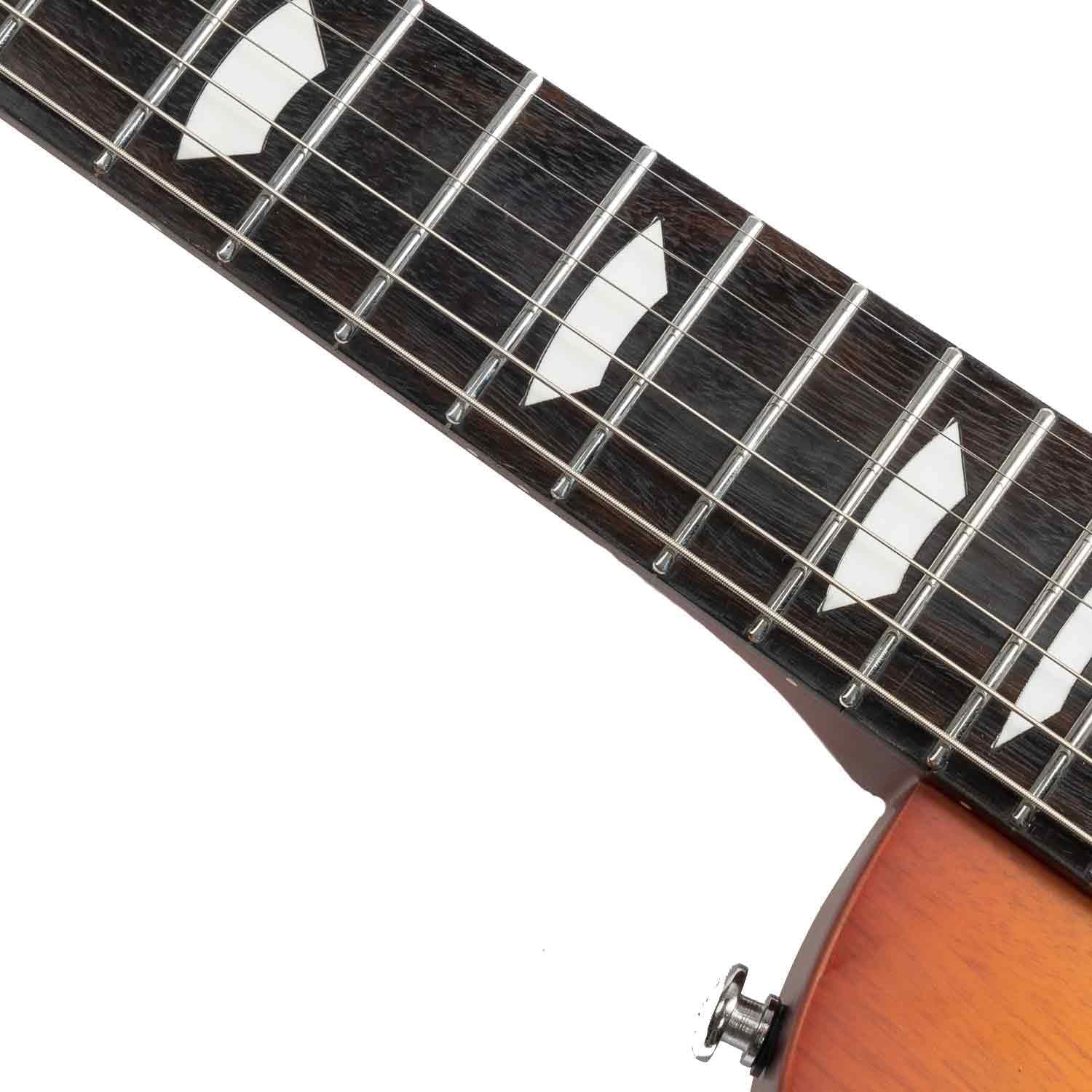 EART EGLP-610 Electric Guitar 24.75' Scale, Roasted Mahogany Body & Neck, Eart Artones-HHC2 Pickups, Stainless Steel Frets