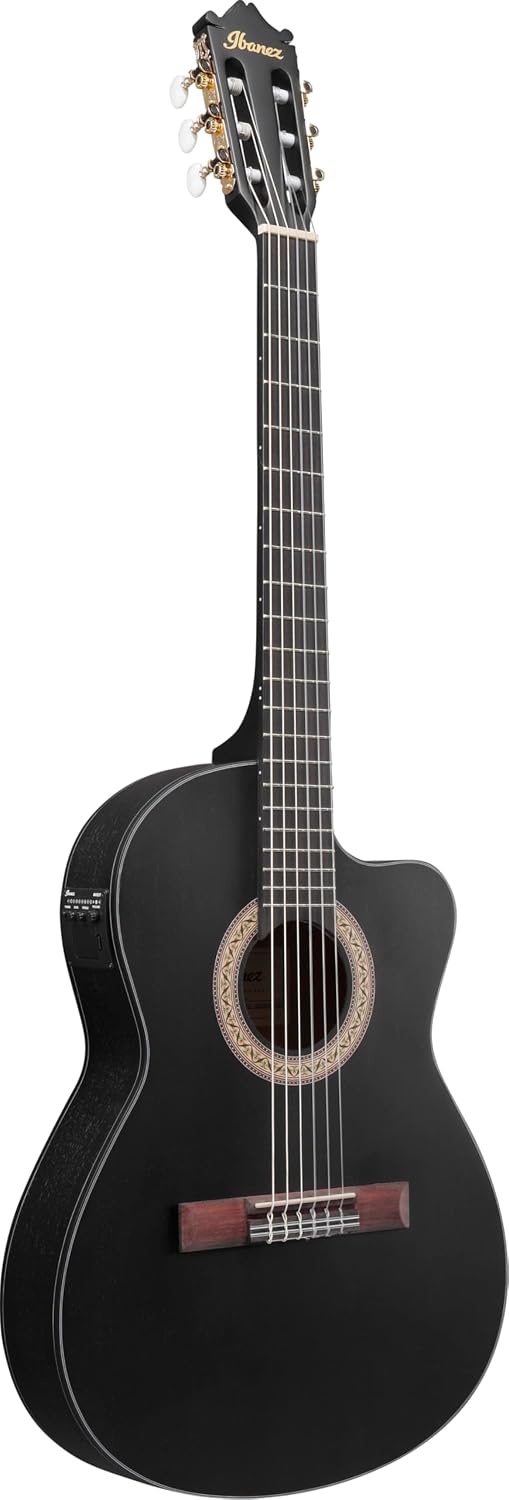 Ibanez GA5MHTCE Acoustic-electric Nylon-string Guitar - Black