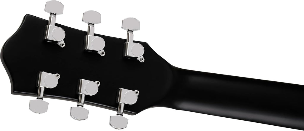 Gretsch Prelude D100CE Dreadnought Cutaway Acoustic/Electric Guitar, Beginner Guitar, Black