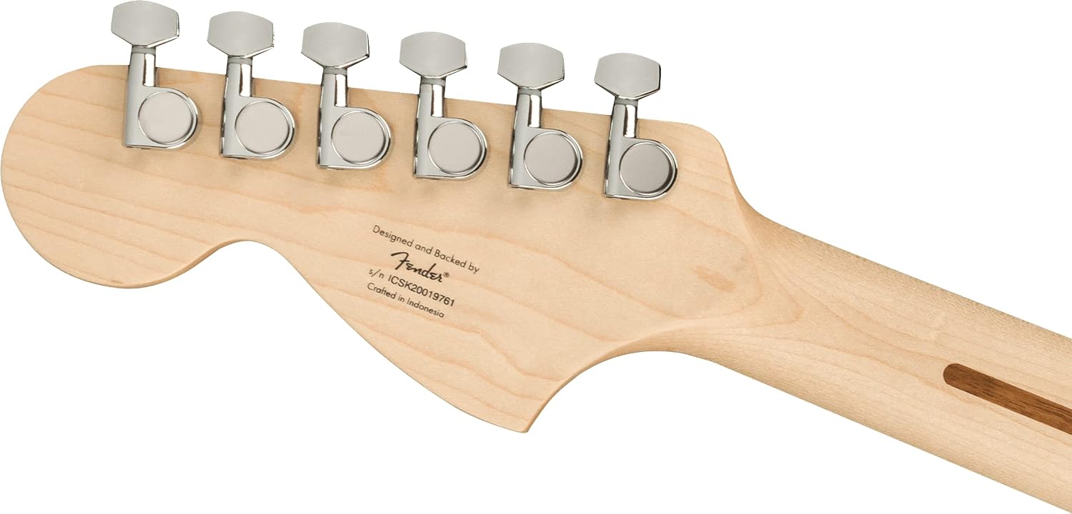 Squier Affinity Series Stratocaster Electric Guitar, with 2-Year Warranty, Lake Placid Blue, Maple Fingerboard