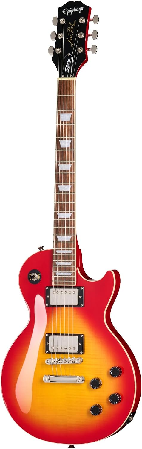 Epiphone Inspired By Gibson Les Paul Tribute Plus, Heritage Cherry Sunburst