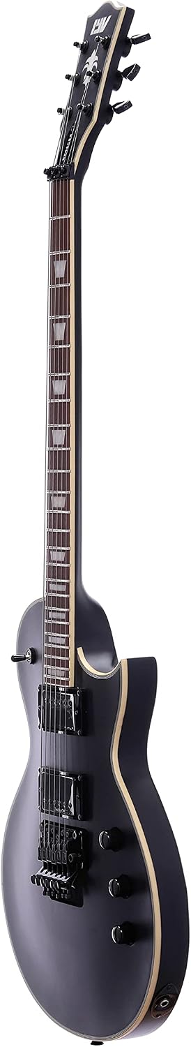 IYV- ILP-400FR Solid Body Electric Guitar, Satin Black