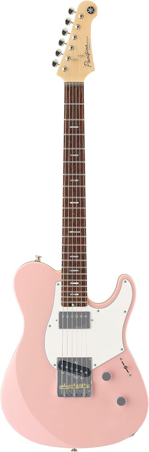 Pacifica SC Standard Plus Electric Guitar with Rosewood Fingerboard, Ash Pink with Gig Case
