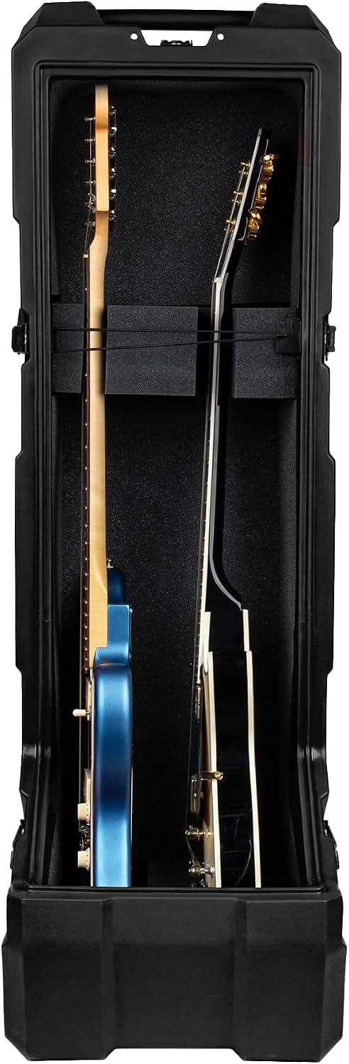 Gator Cases Mini Vault Guitar Case for Two (2) Electric Guitars; Rev 2 (GTR-MINIVAULT-E2R2)