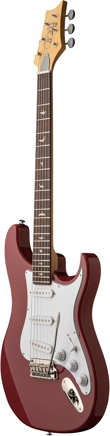 PRS SE Silver Sky Rosewood Board, Derby Red with Gigbag