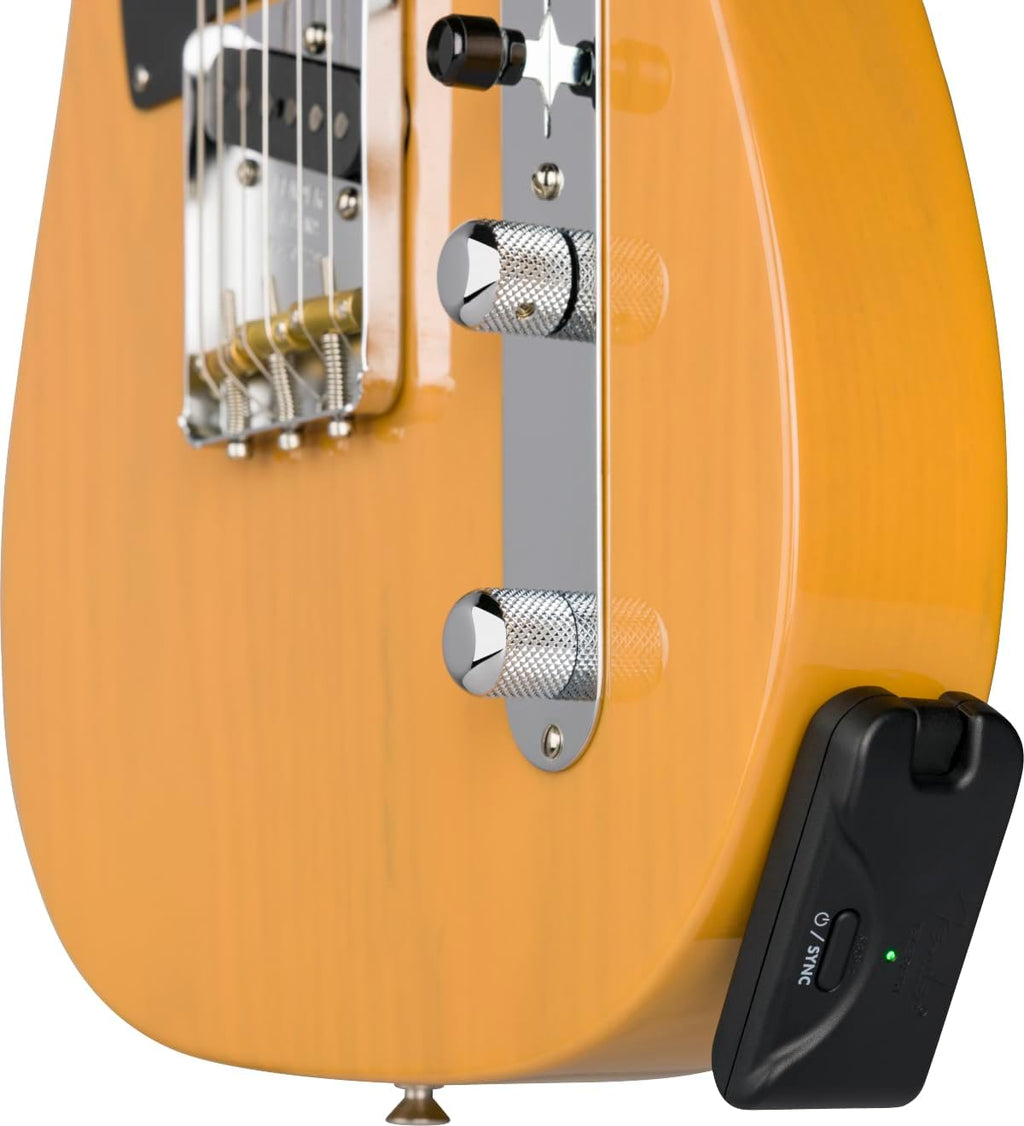 Fender Telepath Wireless System, 5.8GHz Digital, 70-Foot Range, 4ms Low Latency, Multi-Instrument Compatible, Mystic Ice Blue