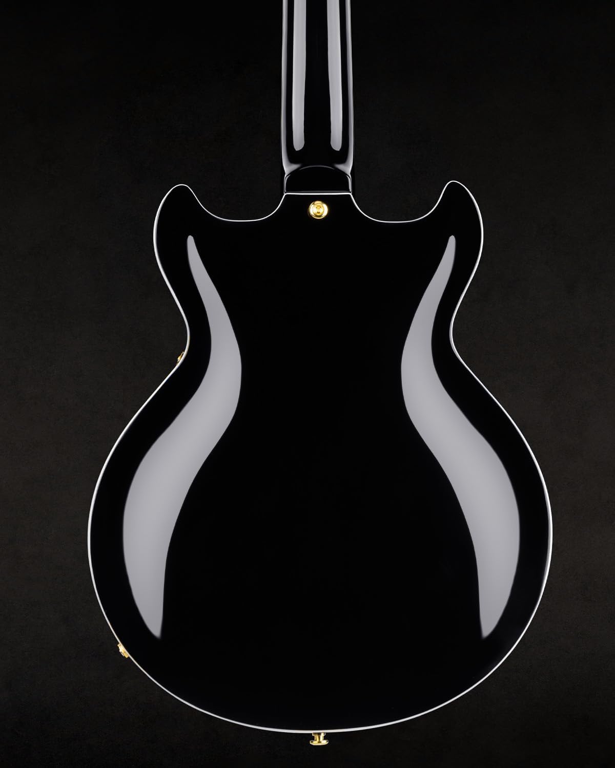WestCreek 333 Electric Guitar, Semi Hollow Body Jazz Electric Guitar, Alnico Humbucker Pickups, Rosewood Fretboard, Maple Neck, Rounded End Frets, Maple Body, Full size(Void Black)