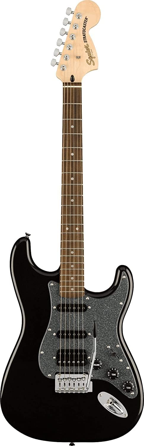 Fender Affinity Series HSS Stratocaster with Laurel FB - Metallic Black