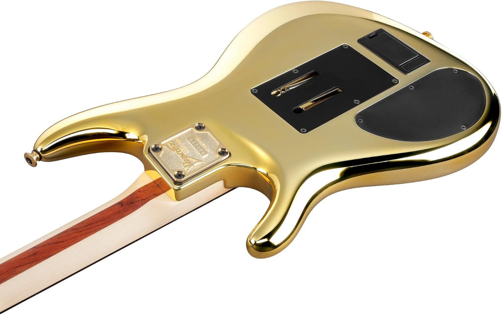 Ibanez JS1GD Joe Satriani Signature Gold Boy Electric Guitar, Rosewood Fingerboard, Gold Chrome