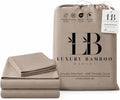 |Twin Size Sheet Set | Organically Grown | Ultra Soft & Cooling |100% Viscose | 15' Deep Pocket [Cocoa]