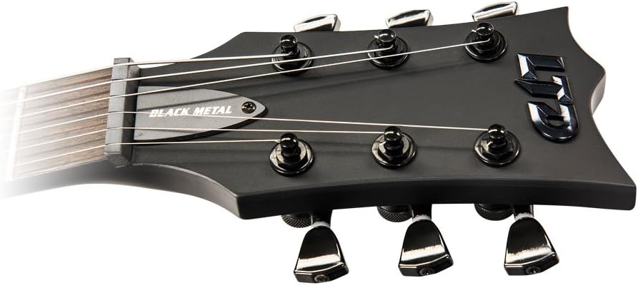 ESP LTD EC-Black Metal - Black Satin