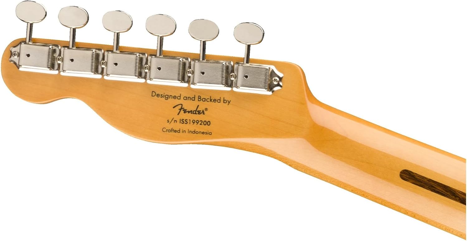 Squier Classic Vibe 50s Telecaster Electric Guitar, Butterscotch Blonde, Maple Fingerboard
