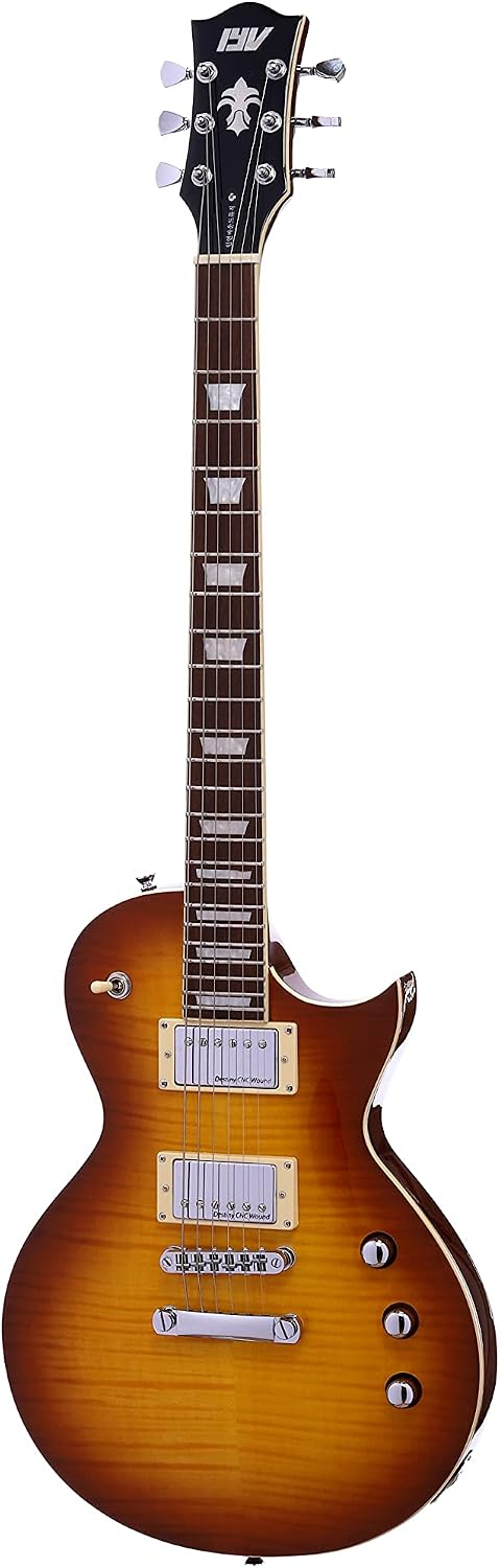 IYV-ILP-400 Solid Body Electric Guitar Cherry Sunburst (IYV)