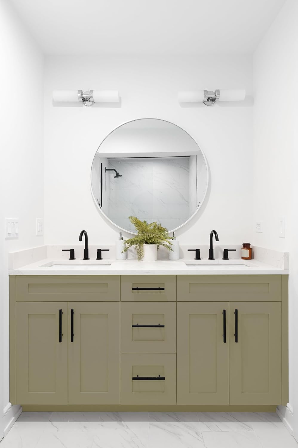 Beyond Paint Furniture, Cabinets and More All-in-One Refinishing Paint Gallon, No Stripping, Sanding or Priming Needed, Sage
