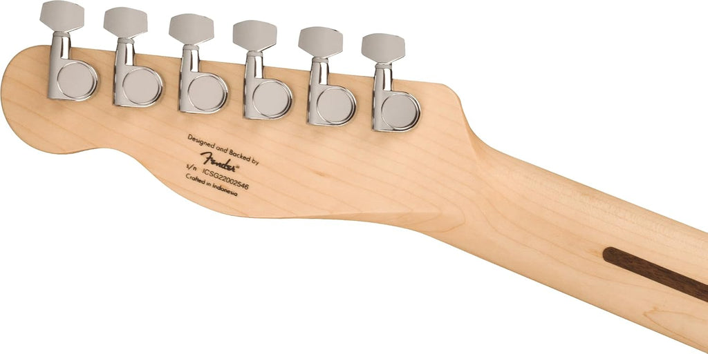 Squire Sonic Telecaster Electric Guitar, Black, Maple Fingerboard