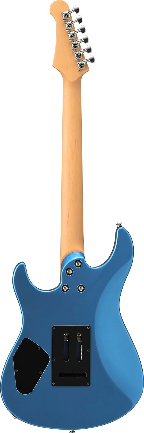 Yamaha Pacifica Standard Plus Electric Guitar Maple Fingerboard With Gig Bag, Sparkle Blue
