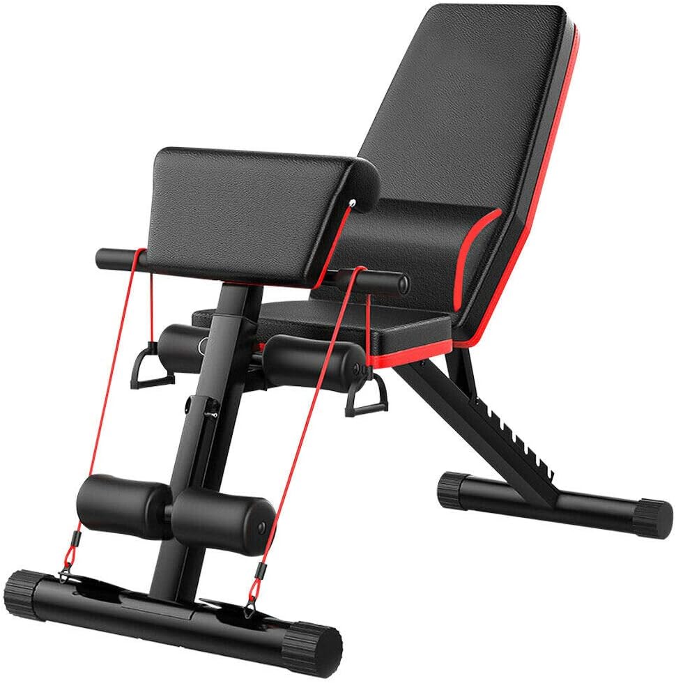 Multi-Use Full Body Training Sit Up Stretch Adjustable Weight Gym Bench Dumbbell Bench For Home Workout Fitness
