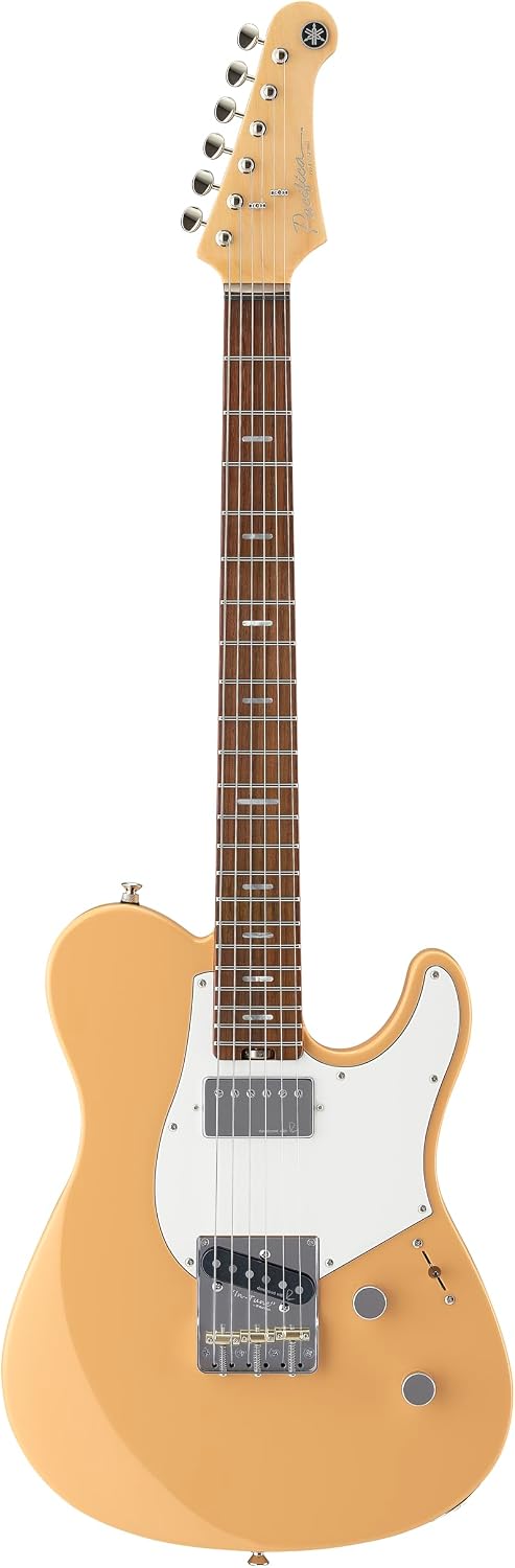 Pacifica SC Professional Electric Guitar with Rosewood Fingerboard, Sunny Orange with Hard Case