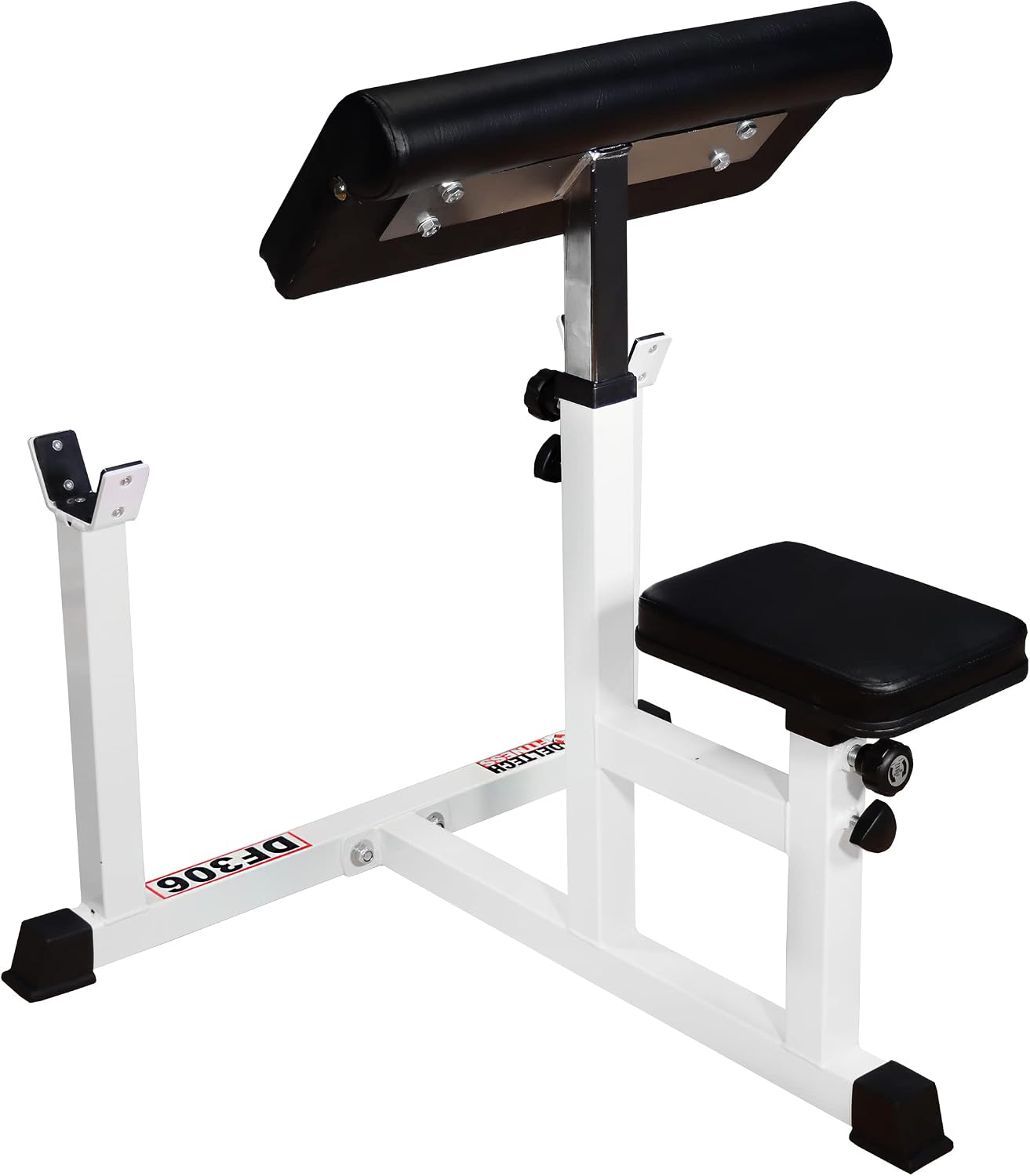 DF306 Preacher Curl Bench in White Color