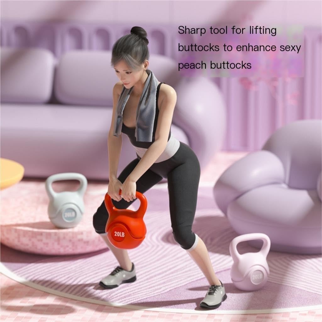 Dumbells Eco-friendly Kettlebell Fitness Home Adjustable Weight Dumbbell Kettlebell Base Supports Lifting Kettle Dumbell Set