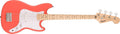 Squier Squier Sonic Bronco Bass, Tahitian Coral, Maple Fingerboard