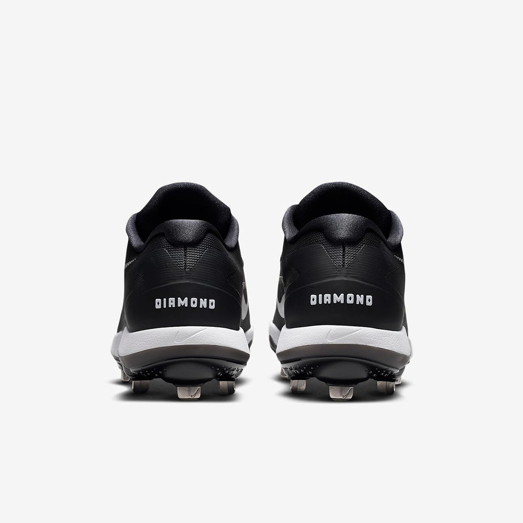 Nike Diamond Standout MTL Baseball Cleats (Black/White)