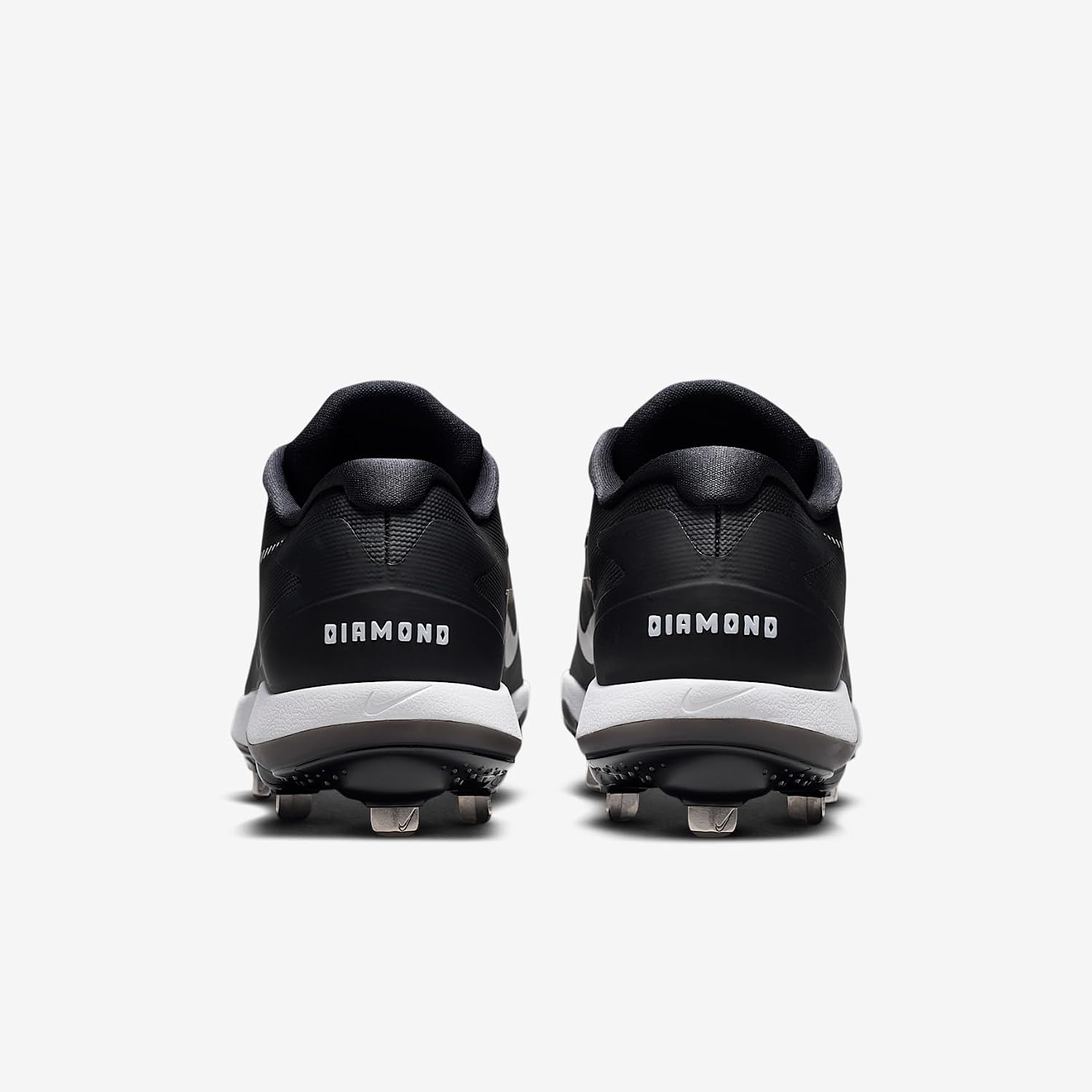 Nike Diamond Standout MTL Baseball Cleats (Black/White)