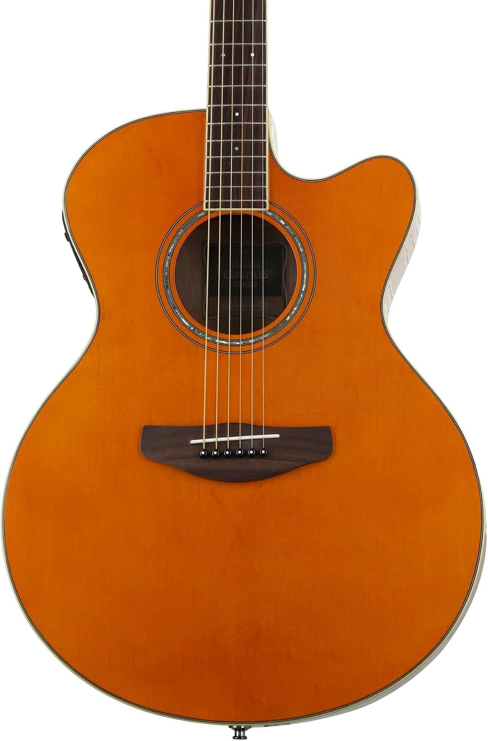 Yamaha CPX600 VT Acoustic-Electric Guitar, Vintage Tint