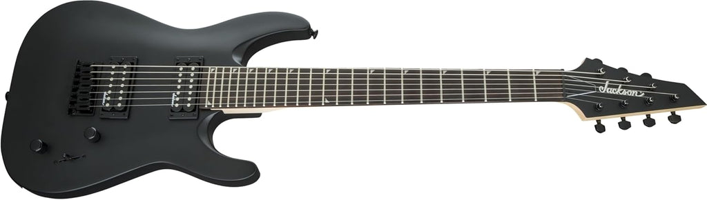 Jackson JS22-7 Dinky 7-string Electric Guitar - Satin Black