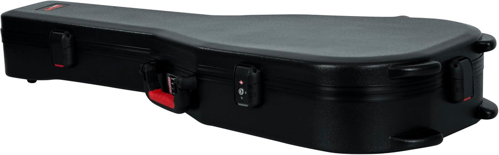 Gator Cases Molded Flight Case for Classical Style Acoustic Guitars with TSA Approved Locking Latch, (GTSA-GTRCLASS)