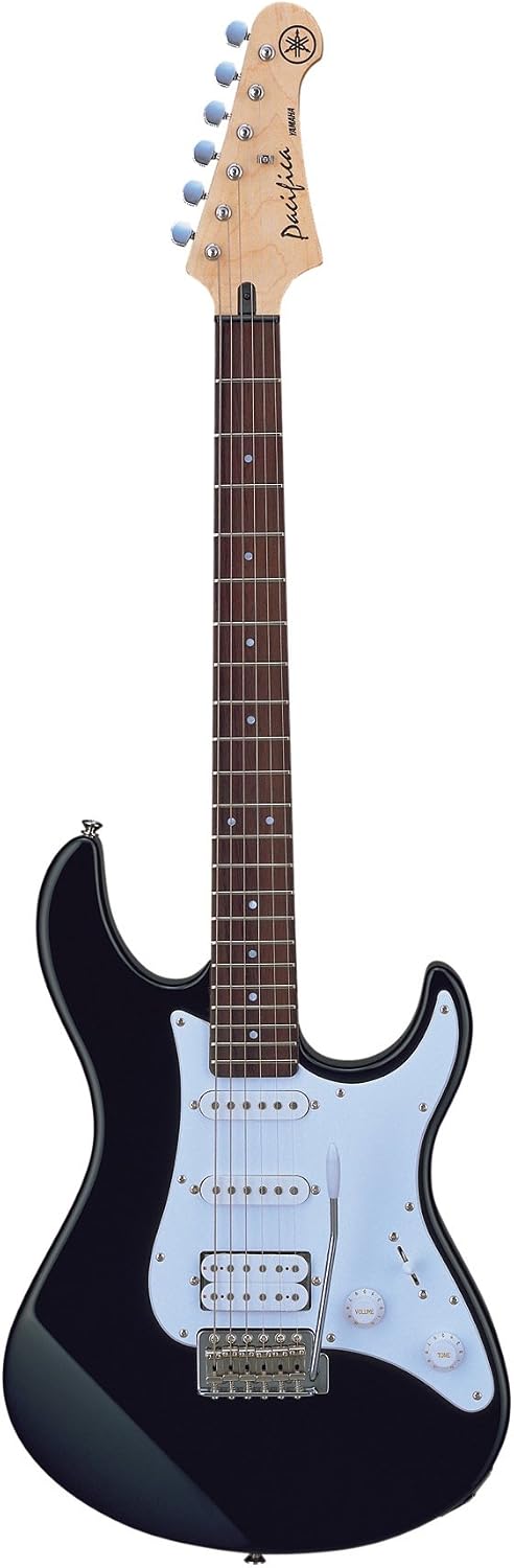 Yamaha GigMaker EG Electric Guitar Pack with Amplifier, Gig Bag, Tuner, Cable, Strap and Picks - Black