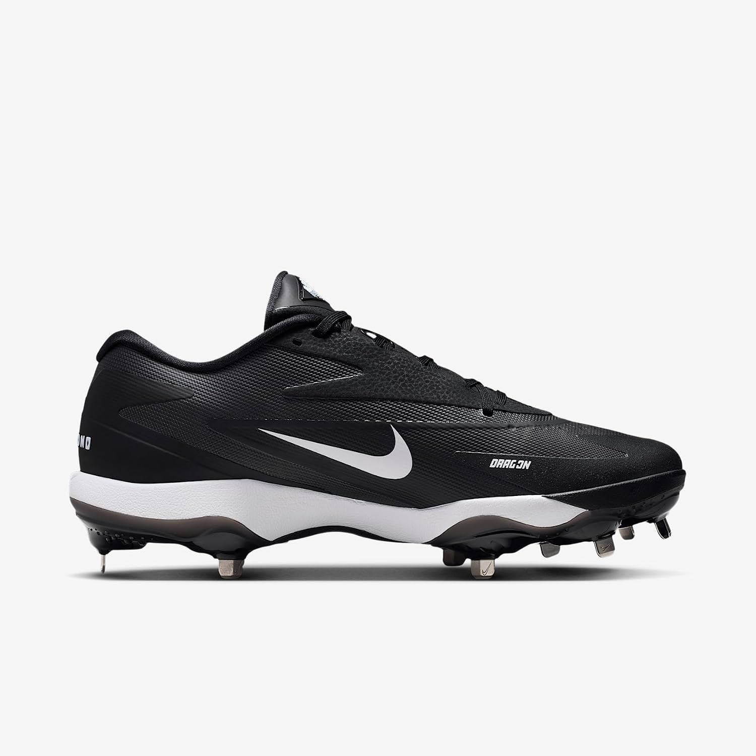 Nike Diamond Standout MTL Baseball Cleats (Black/White)