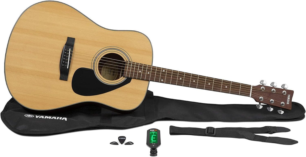 Yamaha GigMaker Standard Acoustic Guitar w/ Gig Bag, Tuner, Strap and Picks - Natural
