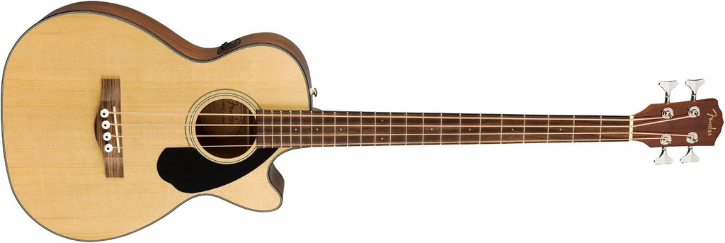 Fender CB-60SCE Acoustic Bass, with 2-Year Warranty Natural, Laurel Fingerboard