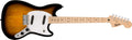 Squire Sonic Mustang Electric Guitar, 2-Color Sunburst, Maple Fingerboard