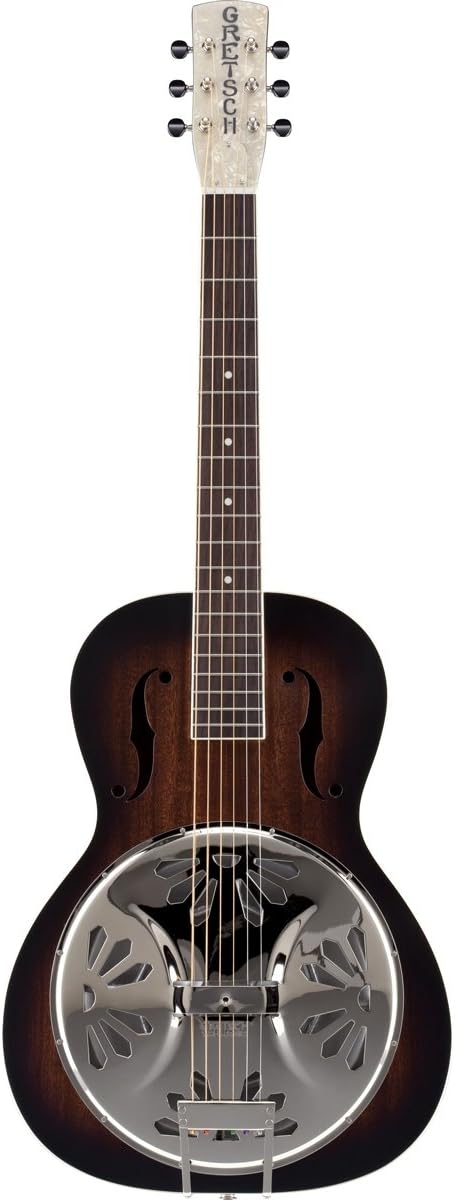 Gretsch G9220 Bobtail Round-Neck Acoustic-Electric Resonator Guitar - 2 Color Sunburst