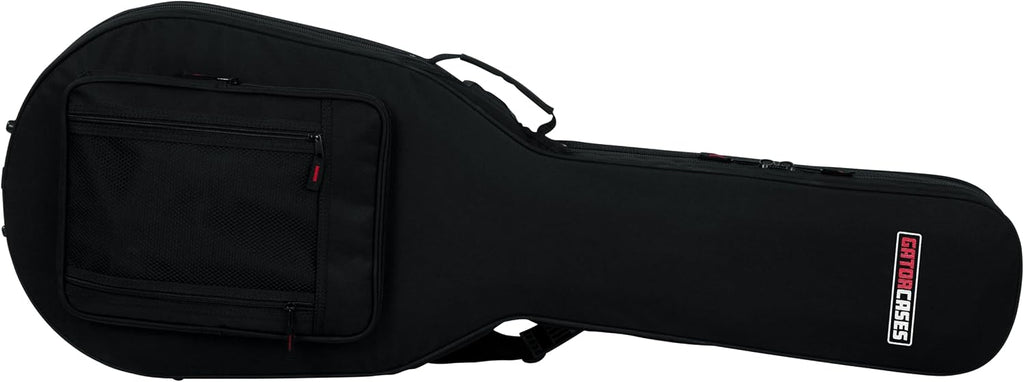 Gator Cases Lightweight Polyfoam Guitar Case For Les Paul Single Cut Away Electric Guitars (GL-LPS)