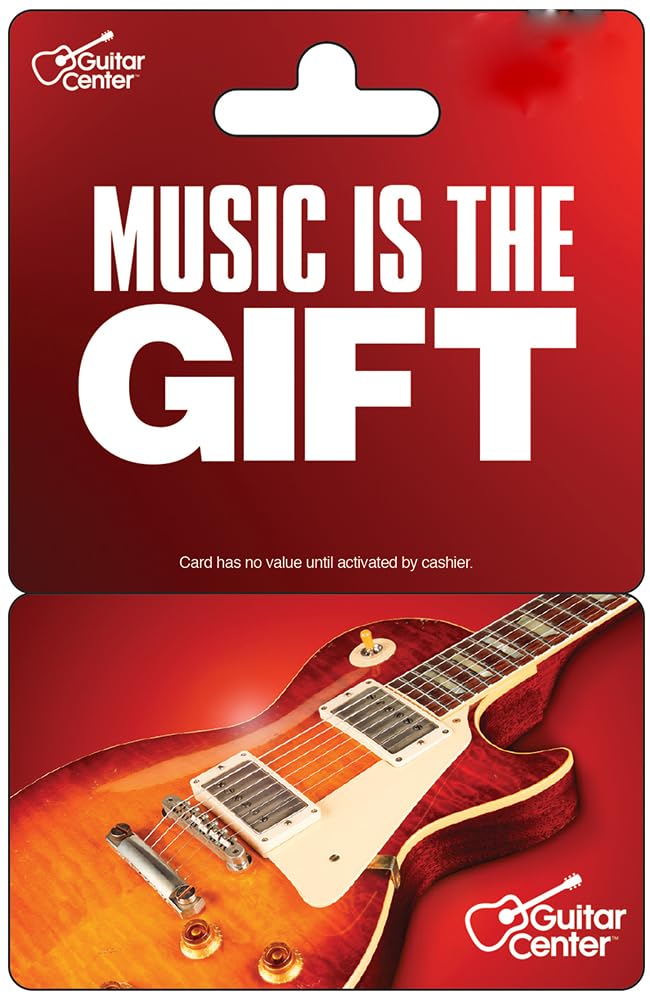 Guitar Center Physical Gift Card - $100