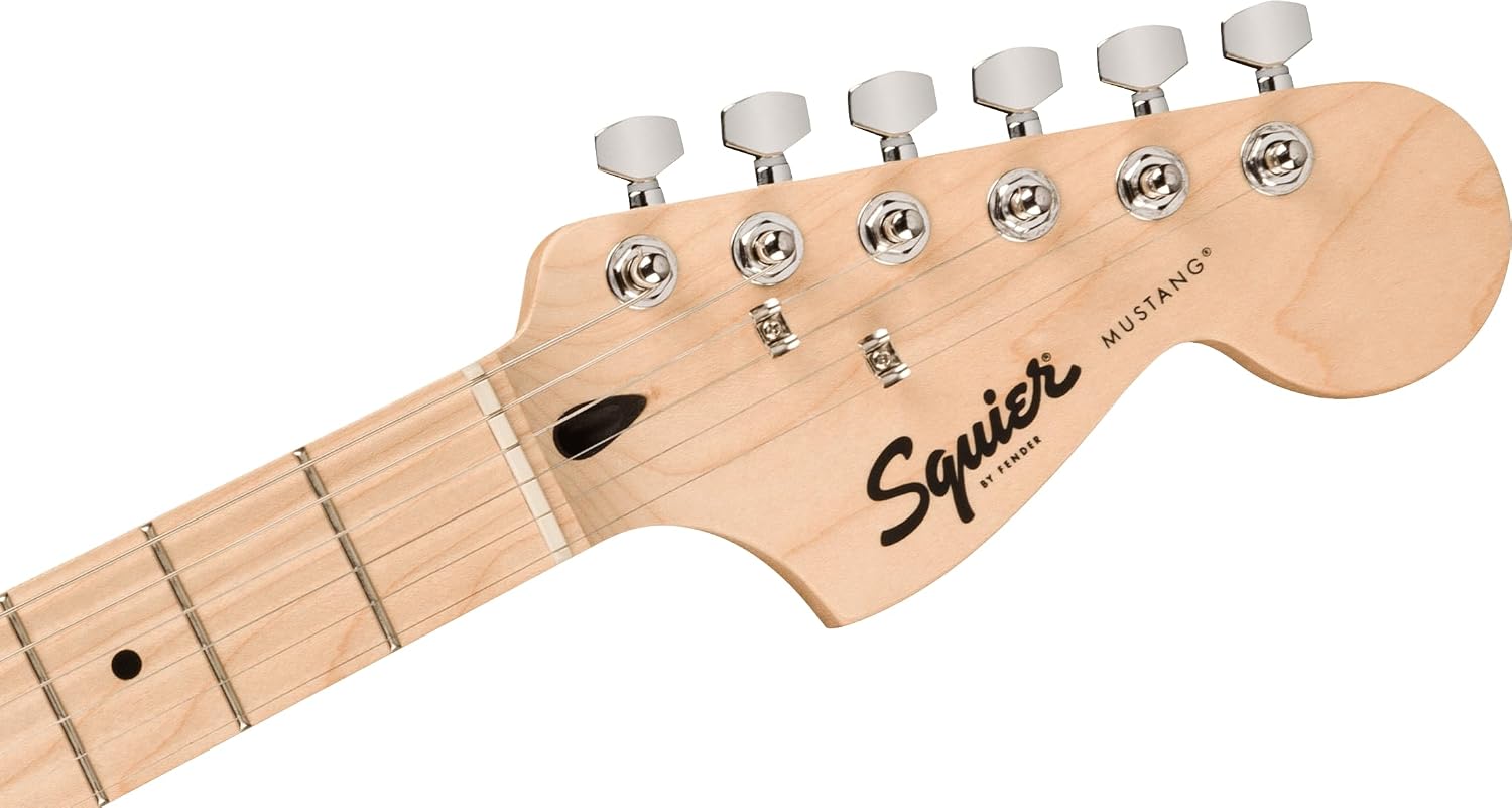 Squire Sonic Mustang Electric Guitar, Torino Red, Maple Fingerboard