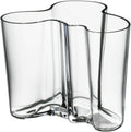 Iittala Aalto 4-3/4-Inch Clear Glass Vase