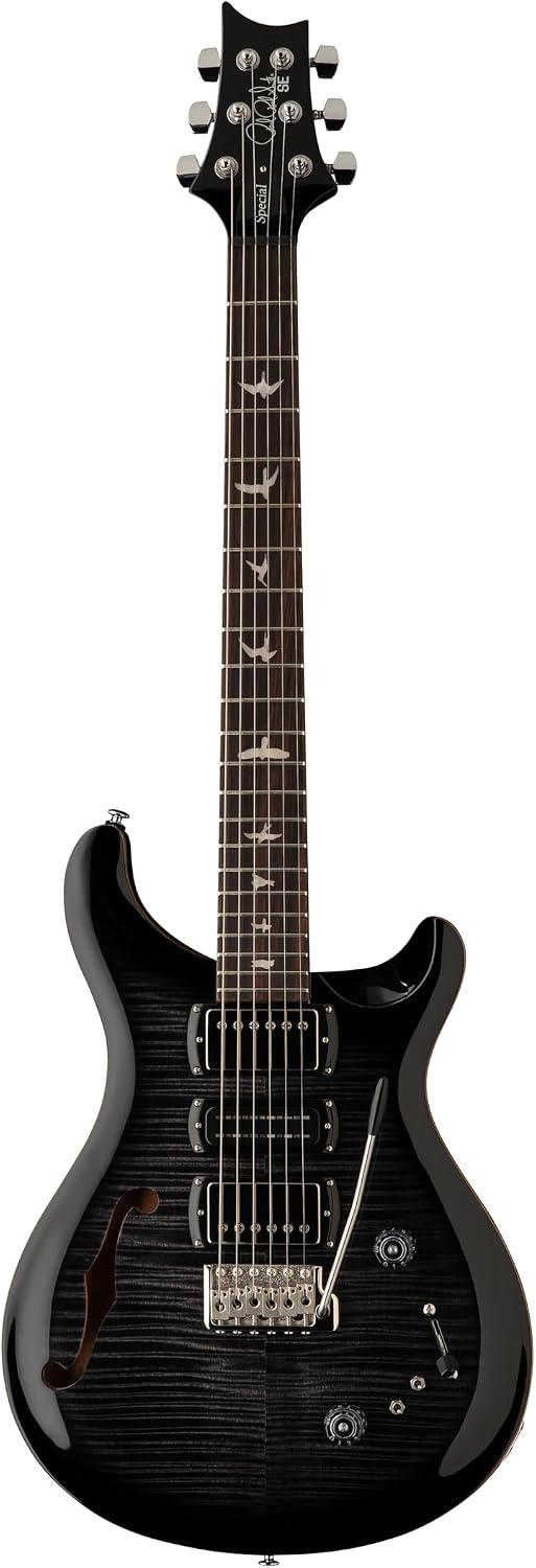 PRS SE Special Semi-Hollow, Charcoal Burst